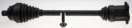 Drive axle shaft front R 651mm (professionally remanufactured) fits: AUDI A6 ALLROAD C6, A6 C6, A6 C7 2.0-4.2 05.04-09.18 SPIDAN 36192