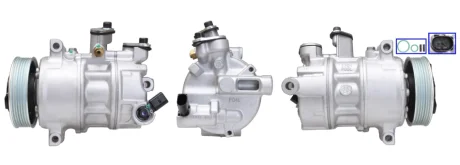 Компресор кондиціонера VW Caddy III 04-15/Crafter/T4 2.0 TDI 15- ELSTOCK 511000