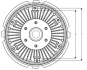 Radiator fan coupling NRF 49796 (фото 2)