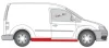 Car side sill R ((PL) galwanizowany) fits: VW CADDY III 2D 03.04-05.15 BLIC 6505069571002P (фото 2)