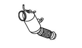 Catalytic converter ASSO 080067
