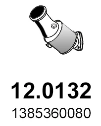 Catalytic converter ASSO 120132