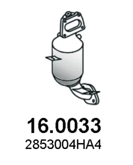 Catalytic converter ASSO 160033