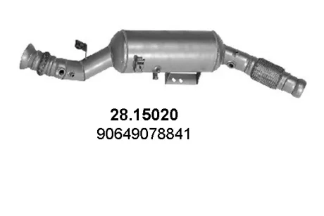 Diesel particulate filter ASSO 2815020