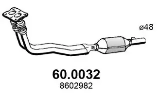 Catalytic converter ASSO 600032