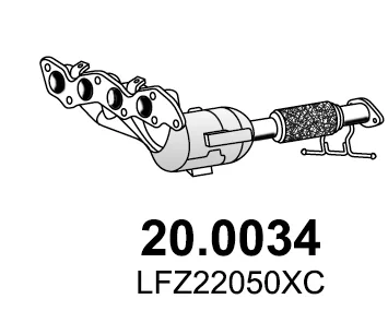 Catalytic converter ASSO 200034