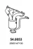 Catalytic converter ASSO 540053 (фото 1)