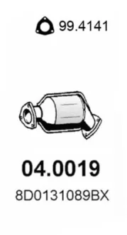 Катализатор ASSO 040019