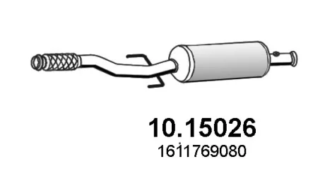 Diesel particulate filter ASSO 1015026