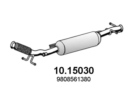 Diesel particulate filter ASSO 1015030
