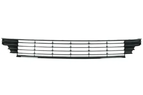 Front bumper cover front (plastic, black, SPORT) fits: VW CC 11.11-12.16 BLIC 6502079540913P