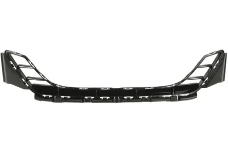 Front bumper cover front (Bottom/Middle, for vehicles with adaptive cruise control, black glossy, M-PAKIET) fits: BMW 4 G22, G23, G82 05.20- BLIC 6502070070910MP