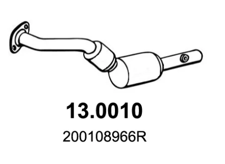 Catalytic converter ASSO 130010