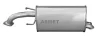 Exhaust system muffler, rear ASMET 31010 (фото 2)