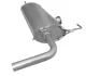 Exhaust system muffler, rear ASMET 26022 (фото 3)