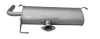 Exhaust system muffler, rear ASMET 26022 (фото 4)