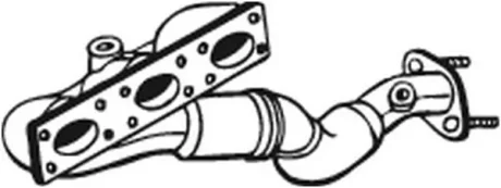 Каталізатор EURO 3 BMW 5 (E39), 5 (E60), 5 (E61), 7 (E65, E66, E67), X5 (E53) 2.2/2.5/3.0 04.00-12.10 BOSAL 090068