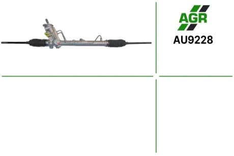 Рульова рейка з ГПК, нова, AUDI A2 02.00-08.05;SEAT CORDOBA 09.02-11.09;SEAT IBIZA IV 02.02-11.09 AGR AU9228