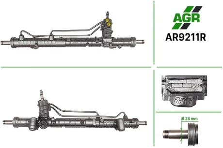 Рульова рейка з ГПК, відновлена, ALFA ROMEO 166 (936) 98-07 AGR AR9211R