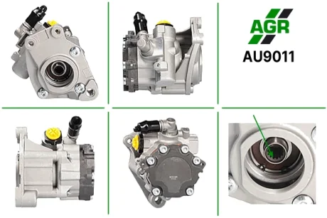 Насос ГПК з механічним приводом, новий, AUDI A8 2003-2010 AGR AU9011