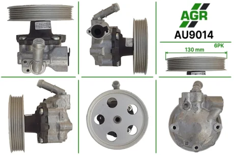 Насос ГПК з механічним приводом, новий, AUDI Q5 2008-2013 AGR AU9014
