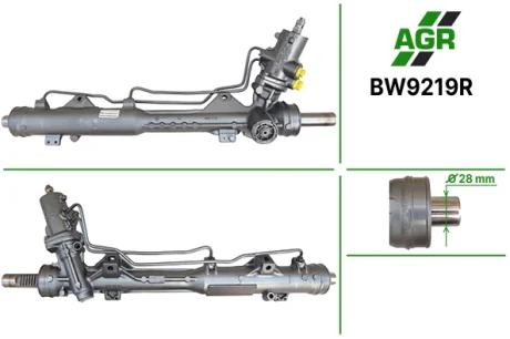 Рульова рейка з ГПК, відновлена, BMW 3 E-90 05- AGR BW9219R