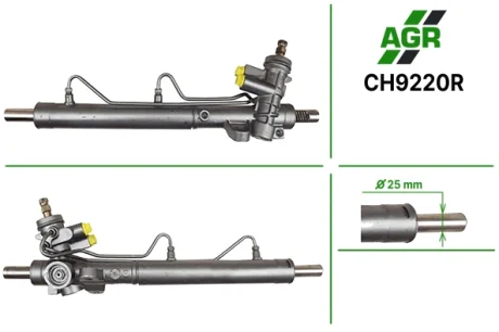 Рульова рейка з ГПК, відновлена, CHRYSLER Neon 1999-2006, CHRYSLER PT Cruzer 2001-2010 AGR CH9220R