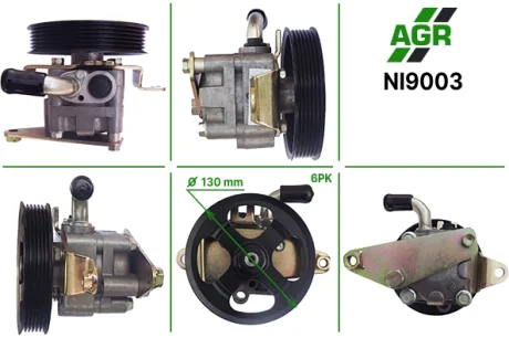 Насос ГПК з механічним приводом, новий, NISSAN PRIMERA (P12) 2002-,NISSA X-TRAIL (T30) 2001- AGR NI9003