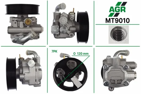 Насос ГПК з механічним приводом, новий, MITSUBISHI PAJERO III 2000-2007 AGR MT9010