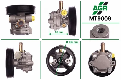 Насос ГПК з механічним приводом, новий, MITSUBISHI OUTLANDER 2003-2006 AGR MT9009