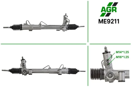 Рульова рейка з ГПК, нова, MERCEDES M W163 1998-2002 AGR ME9211