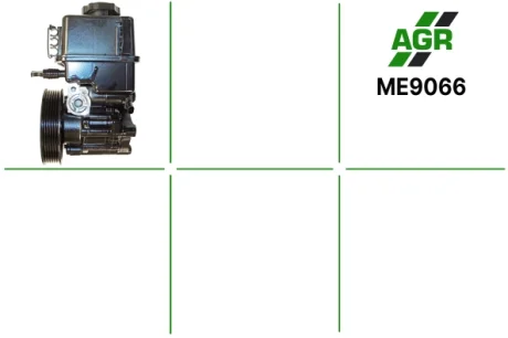 Насос ГПК з механічним приводом, новий, MERCEDES-BENZ C-CLASS (W204) 2011-, E-CLASS 2009- AGR ME9066