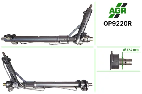 Рульова рейка з ГПК, відновлена, OPEL MOVANO 10-,RENAULT MASTER 10- AGR OP9220R