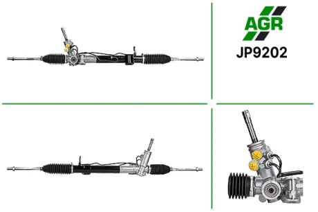 Рульова рейка з ГПК, нова, JEEP COMPASS 06-,JEEP PATRIOT 08-,DODGE CALIBER 06- AGR JP9202