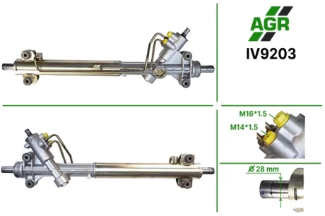 Рульова рейка з ГПК, нова, IVECO Daily 1999-2006 AGR IV9203