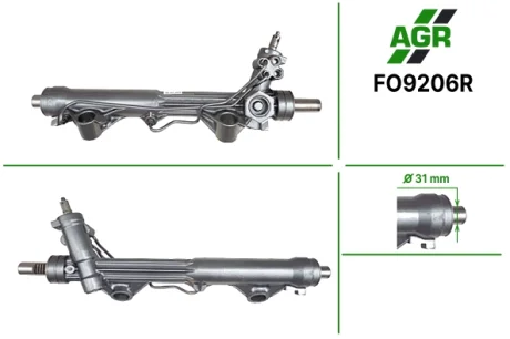Рульова рейка з ГПК, відновлена, FORD EXPLORER 92-00 AGR FO9206R
