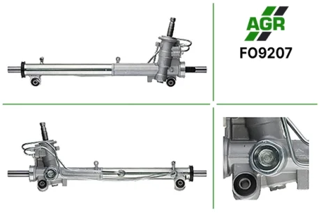 Рульова рейка з ГПК, нова, FORD FIESTA V (JH_, JD_) 01-09,FUSION (JU_) 02-09;MAZDA 2 (DY) 03-09 AGR FO9207