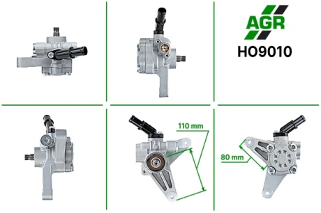 Насос ГПК з механічним приводом, новий, HONDA ACCORD 07-,HONDA PILOT 08- AGR HO9010