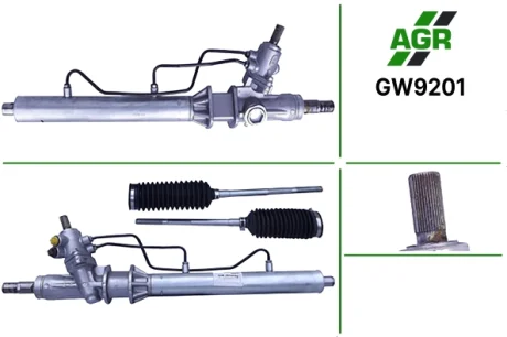 Рульова рейка з ГПК, нова, OPEL FRONTERA B 1998-2002;GREAT WALL HOVER 2005-2008 AGR GW9201
