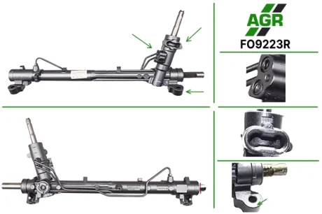 Рульова рейка з ГПК, відновлена, FORD FOCUS C-MAX 03-07,FOCUS II (DA_) 04-,FOCUS II кабрио 06- AGR FO9223R
