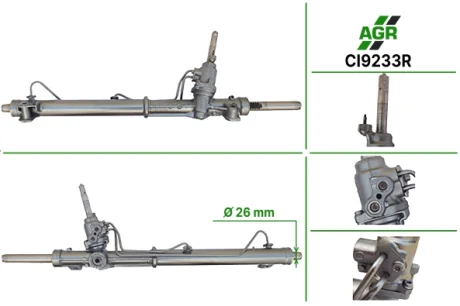 Рульова рейка з ГПК, відновлена, CITROEN C5 2008-2012 AGR CI9233R