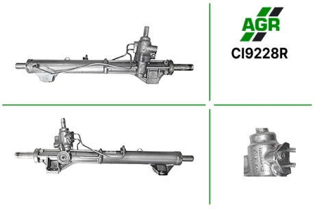 Рульова рейка з ГПК, відновлена, CITROEN JUMPY 07-;PEUGEOT EXPERT 07-, FIAT SCUDO 07- AGR CI9228R