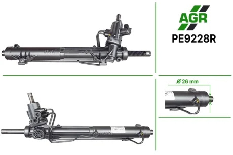 Рульова рейка з ГПК, відновлена, PEUGEOT 607 00- AGR PE9228R