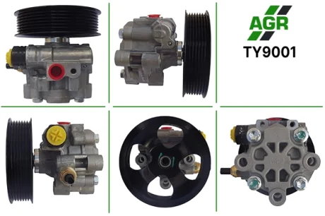 Насос ГПК з механічним приводом, новий, TOYOTA AVENSIS 2000-2003, AVENSIS 2003-2008, TOYOT CAMRY 200 AGR TY9001