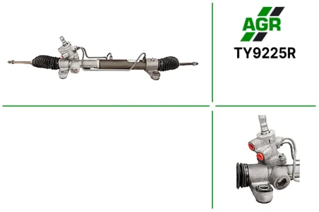 Рульова рейка з ГПК, відновлена, TOYOTA COROLLA 02- AGR TY9225R