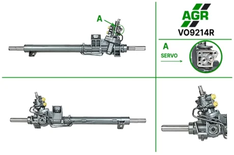 Рульова рейка з ГПК, відновлена, VOLVO S 80 99-06 AGR VO9214R