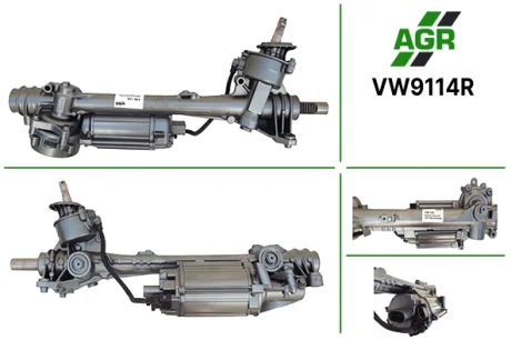 Рульова рейка з ЕПК, відновлена, VW TOURAN 2003-2010,AUDI A3 2009-2012,SKODA OCTAVIA 2010-2013 AGR VW9114R