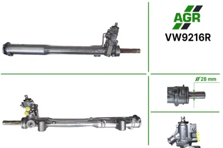 Рульова рейка з ГПК, відновлена, AUDI Q7 (4L) 06-;PORSCHE CAYENNE (955) 02-;VW TOUAREG 02-10 AGR VW9216R