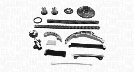 ZESTAW ŁAŃCUCHA ROZRZĄDU NISSAN CABSTAR, MURANO II, NAVARA NP300, NP300, NT400 CABSTA MAGNETI MARELLI 341500001550