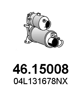 Diesel particulate filter ASSO 4615008